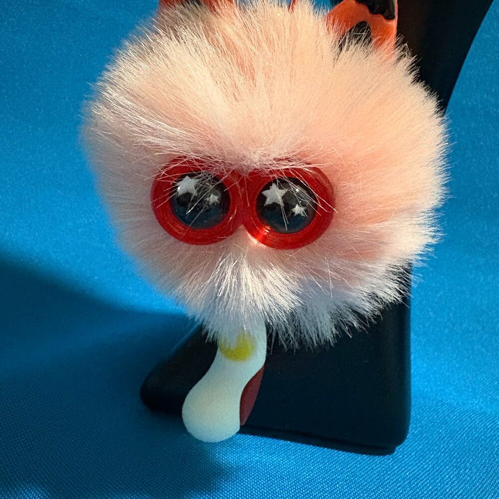 Cute Pom Pom Cat Phone Car Pendant Girl Key Chain Handbag Chain New